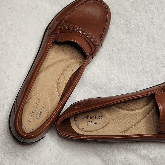 Women's Cora Viola Ultimate Comfort Collection Shoes by Clarks Sz 6 Tan - Picture 4 of 7